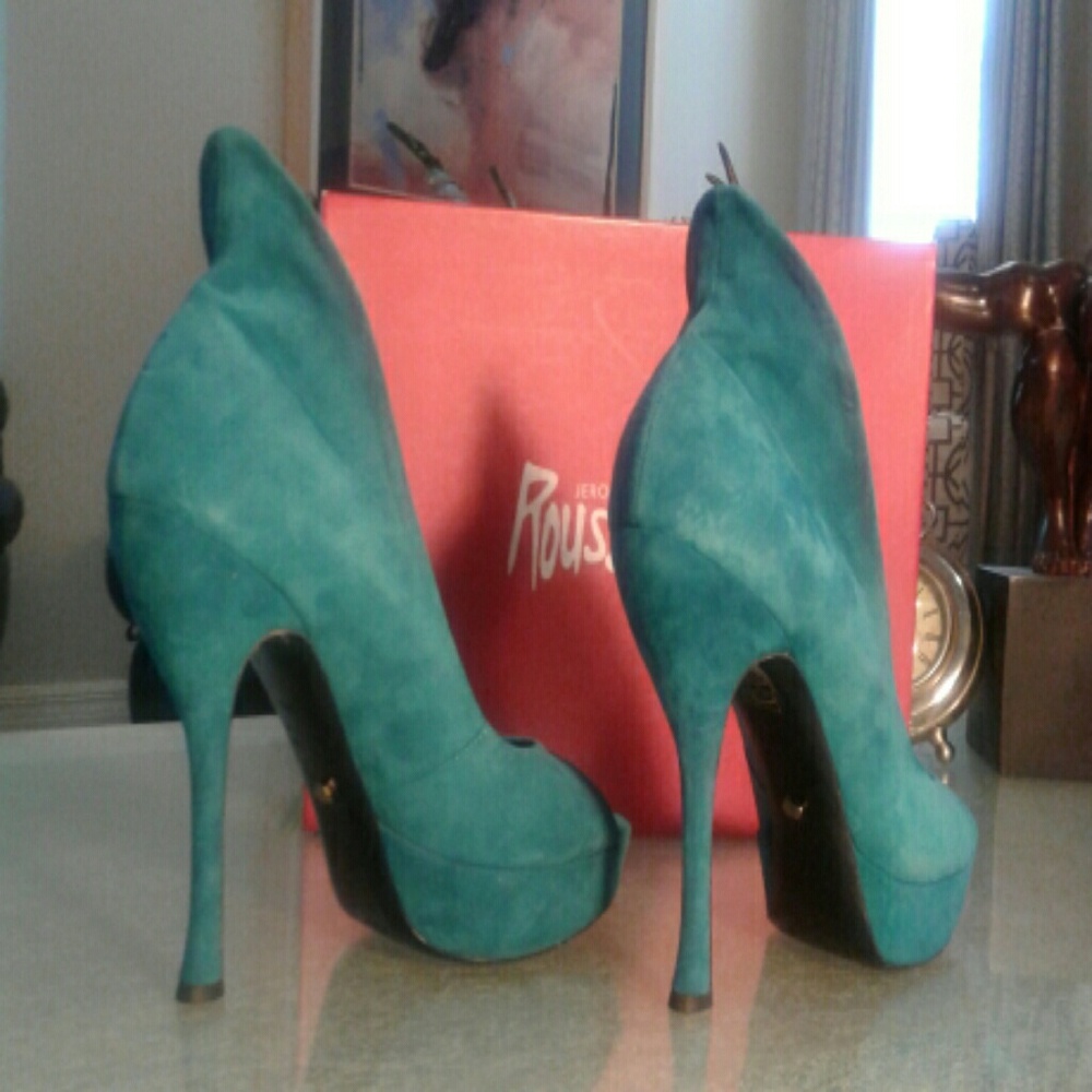 JEROME ROUSSEAU SHOES SIZE 8.5 - Picture 3 of 7
